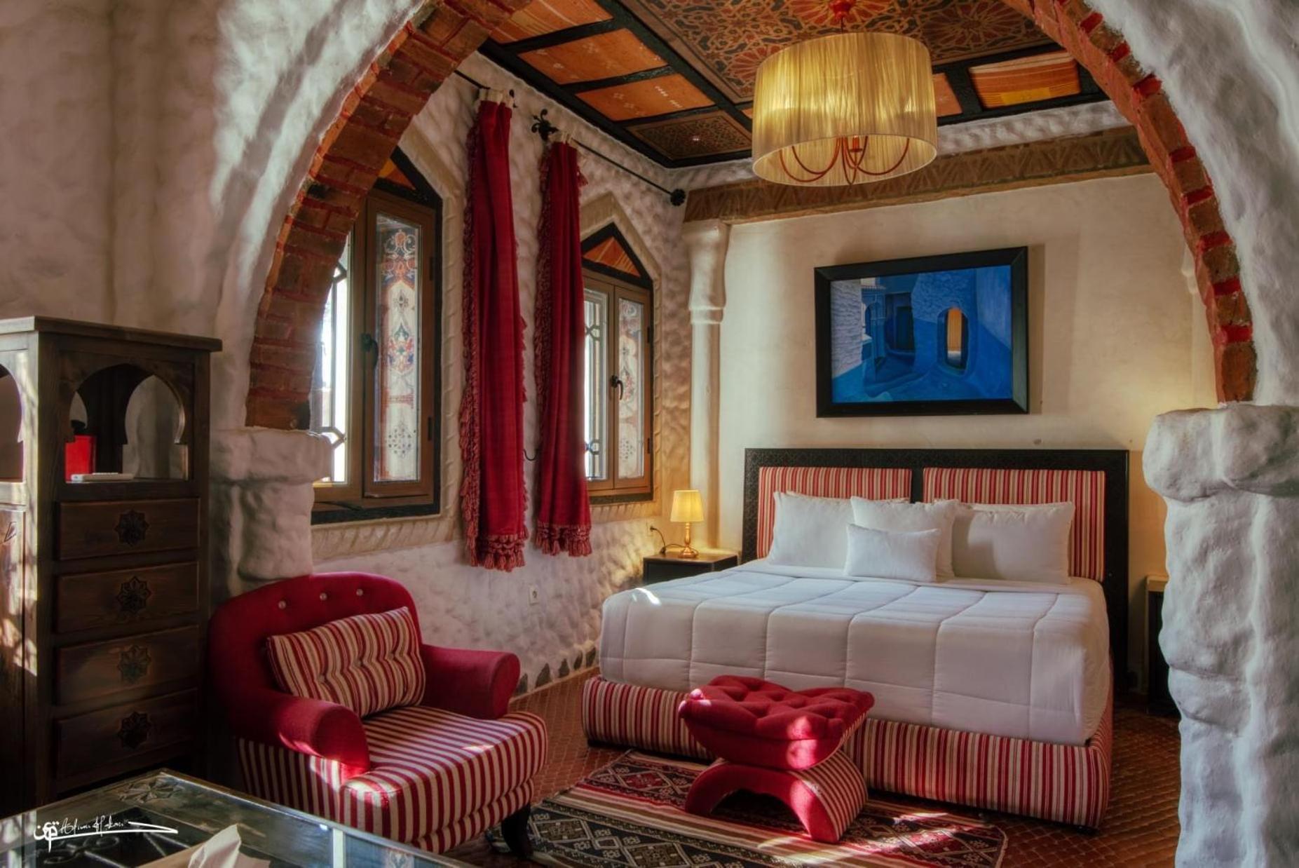 Riad Hicham Chefchaouen Luaran gambar