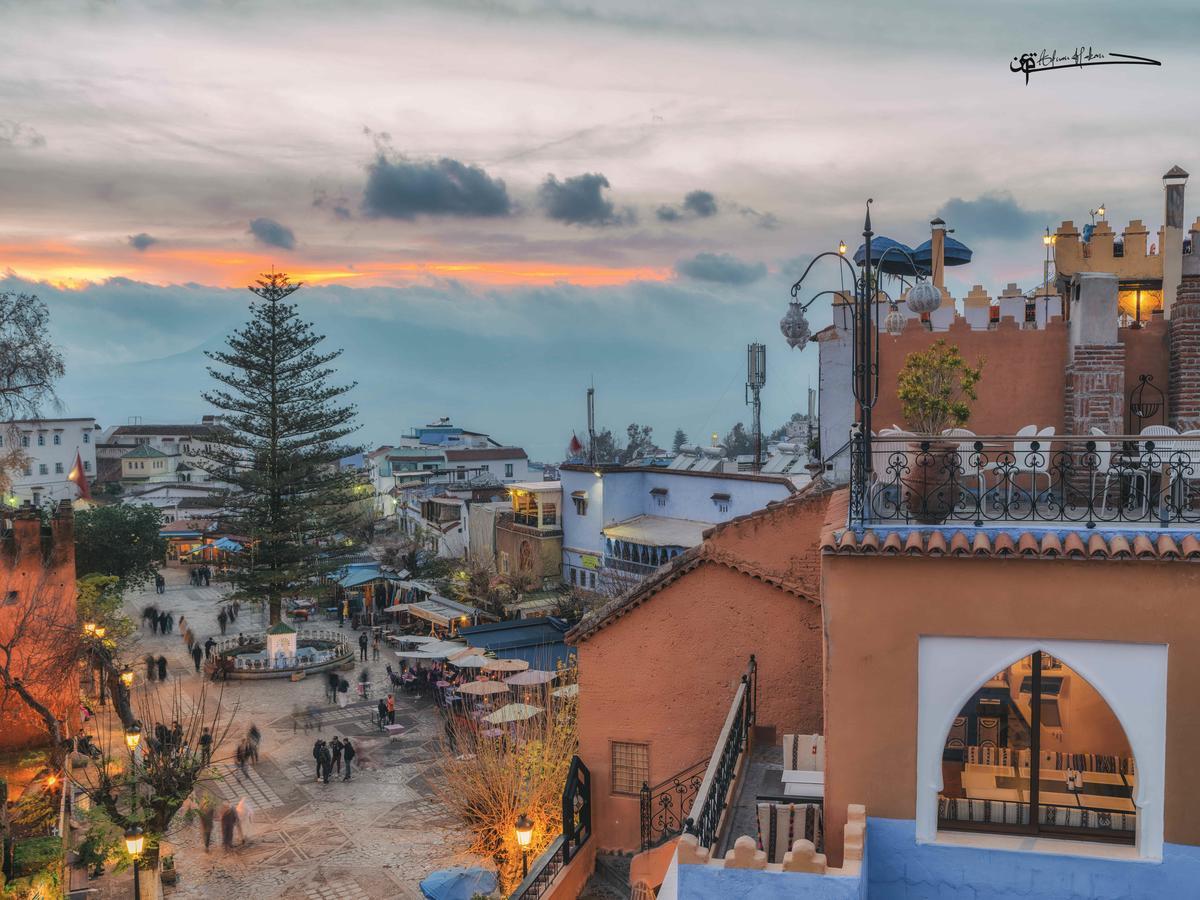 Riad Hicham Chefchaouen Luaran gambar
